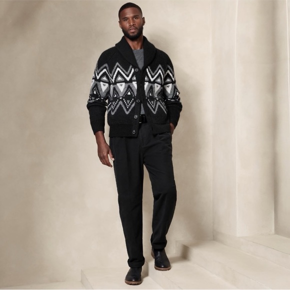 Banana Republic Factory Other - NWT Banana Republic Fair Isle Shawl Cardigan